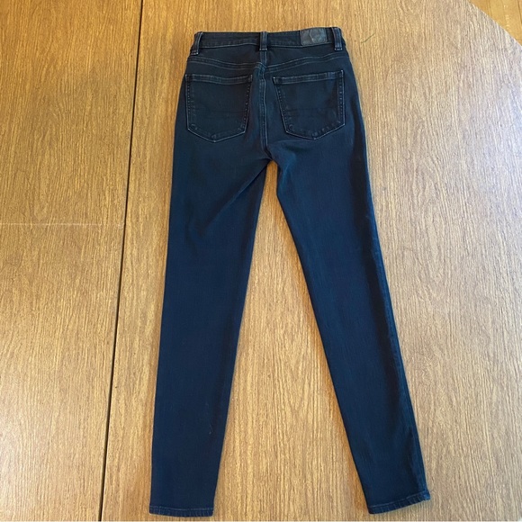 American Eagle The Dream Jean High Waisted Legging 00 Short - Picture 3 of 7